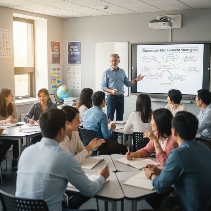 Fourier English Center classroom
